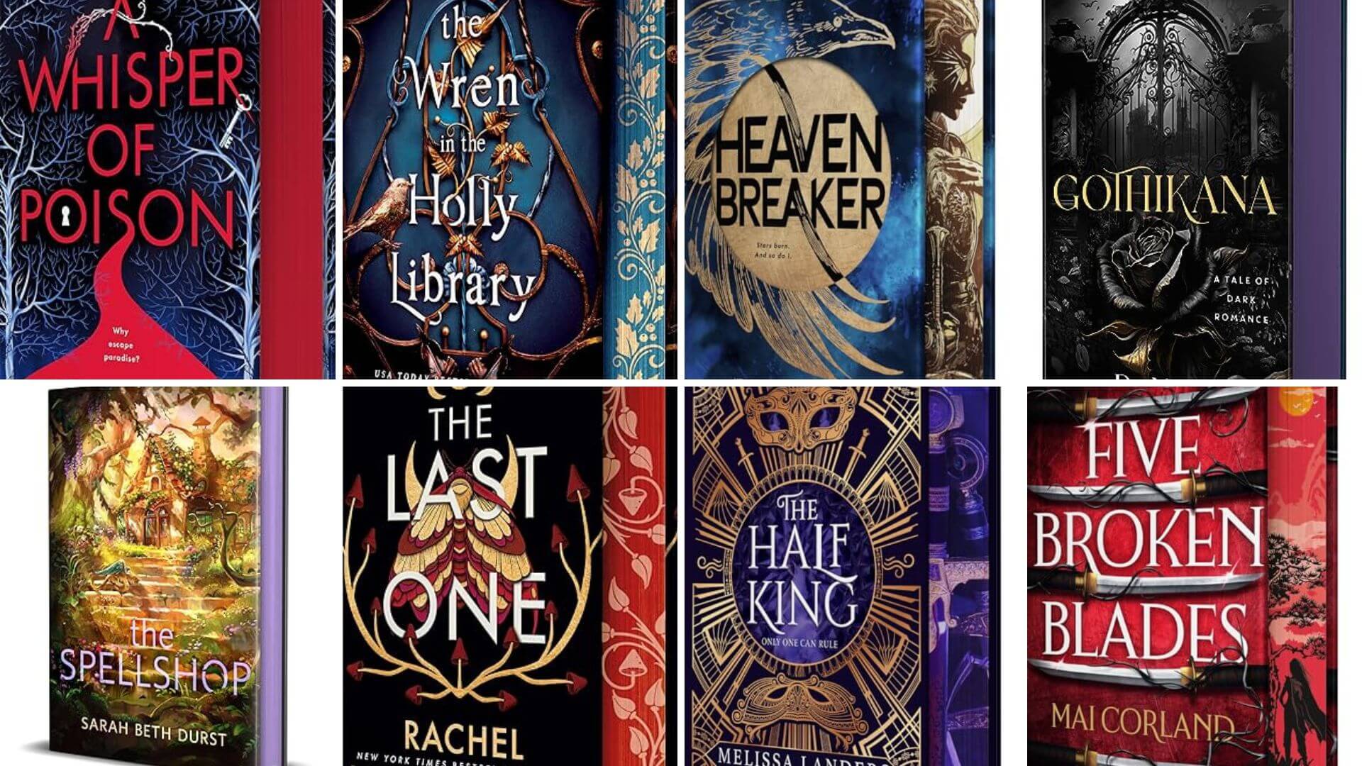 2025 New Release Fantasy Books with Sprayed Edges The Bookish Mom